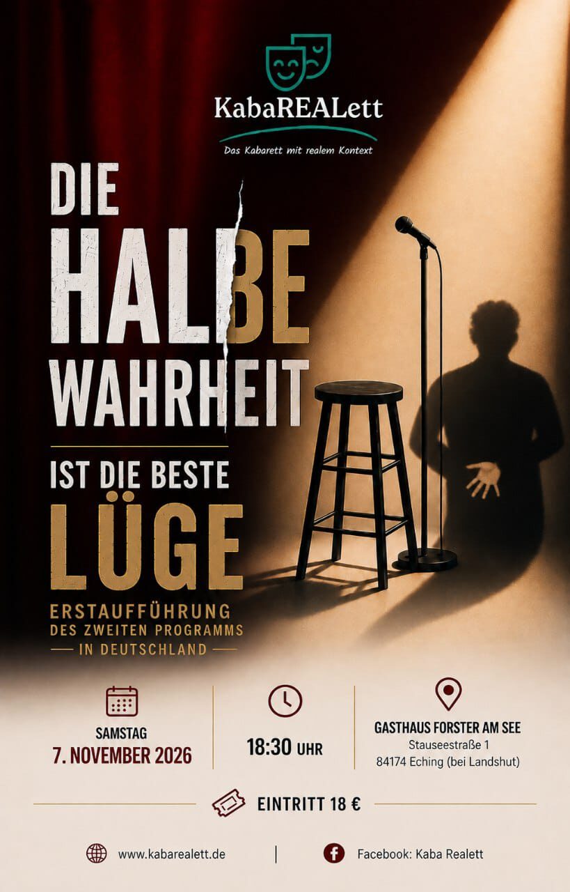 Die halbe Wahrheit ist die beste Lüge