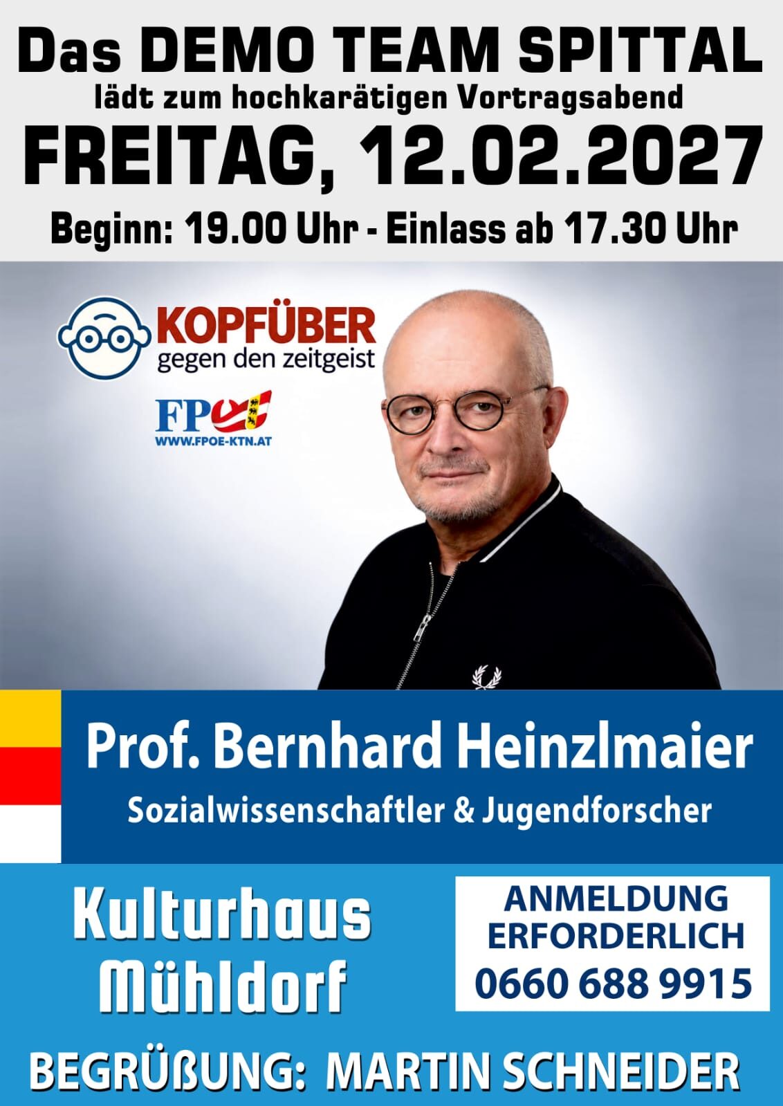 🎉Das 𝗗𝗘𝗠𝗢 𝗧𝗘𝗔𝗠 𝗦𝗣𝗜𝗧𝗧𝗔𝗟 lädt zum hochkarätigen Vortragsabend