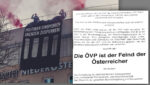 “ÖVP ist Feind der Österreicher” – Wahlverlierer-Partei dreht wegen Banner-Aktion völlig durch