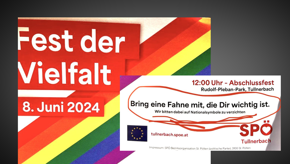 Österreichische Sozialisten wollen keine Nationalflaggen am „Fest der Vielfalt“ sehen