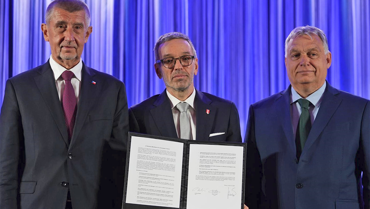 „Patrioten für Europa“: Kickl, Orbán und Babiš gründeten neue patriotische Allianz!