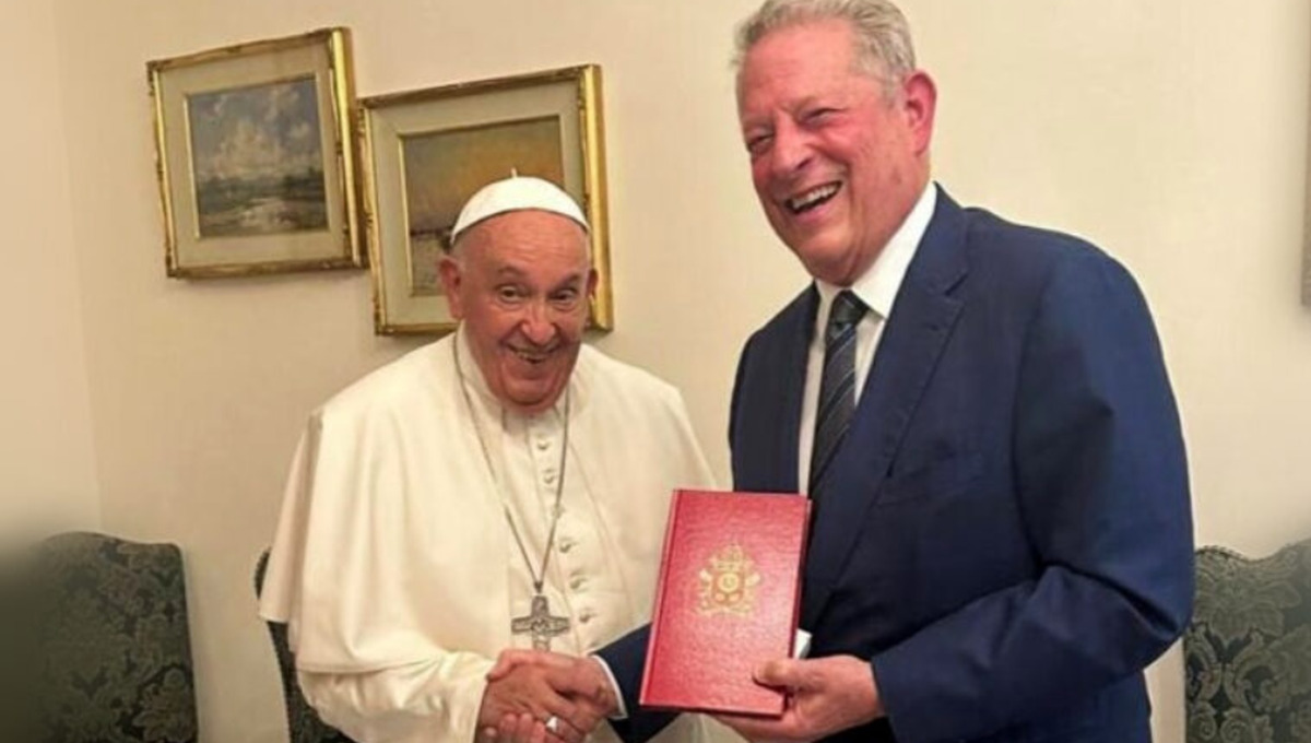 Papst und Al Gore bei Klimatreffen: „Größeren Einfluss auf öffentliche Meinung ausüben“