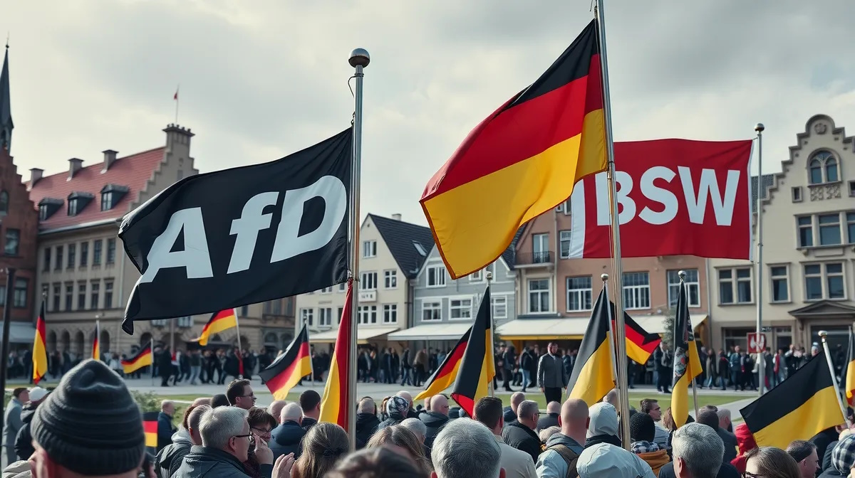 <div>Siegeszug von AfD & BSW: Ist der Osten erst der
Anfang?</div>