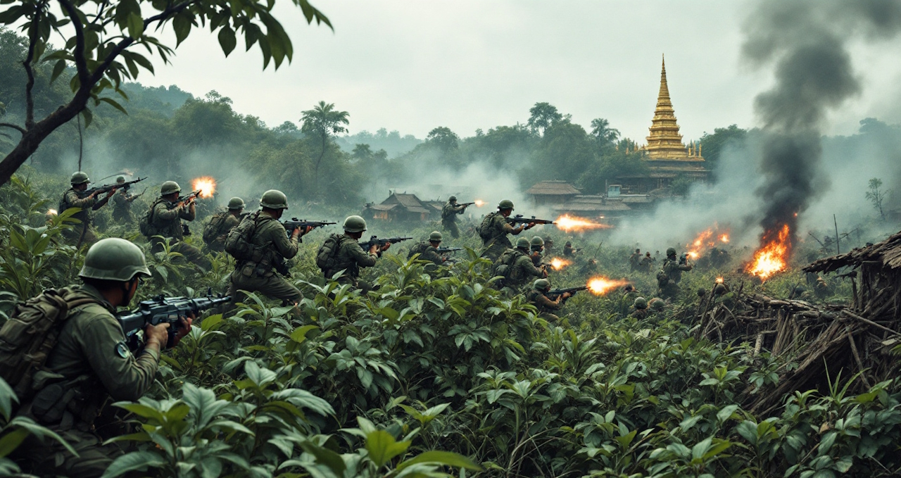 Chinesisches Konsulat in Myanmar attackiert – Rebellen erobern Seltene-Erden-Zentrum