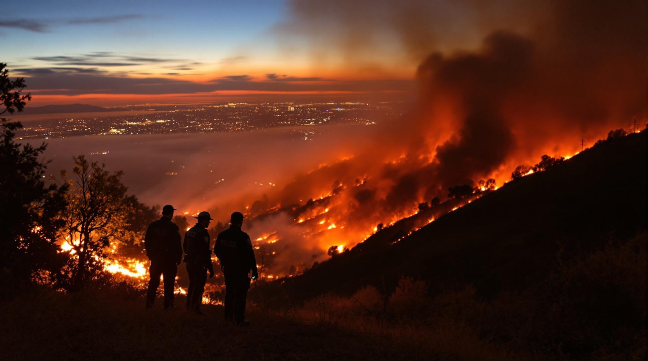 Brandstiftung in LA: Medien schieben Klimawandel vor