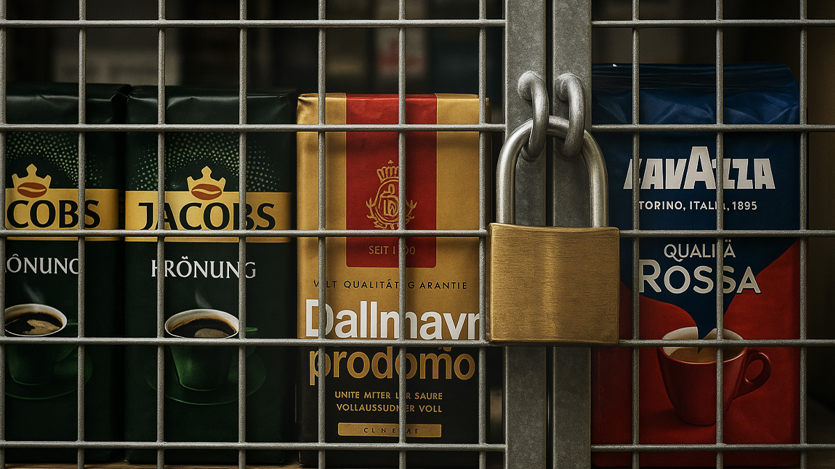 Diebe! In Berliner Supermärkten muss jetzt schon der Kaffee weggeschlossen werden