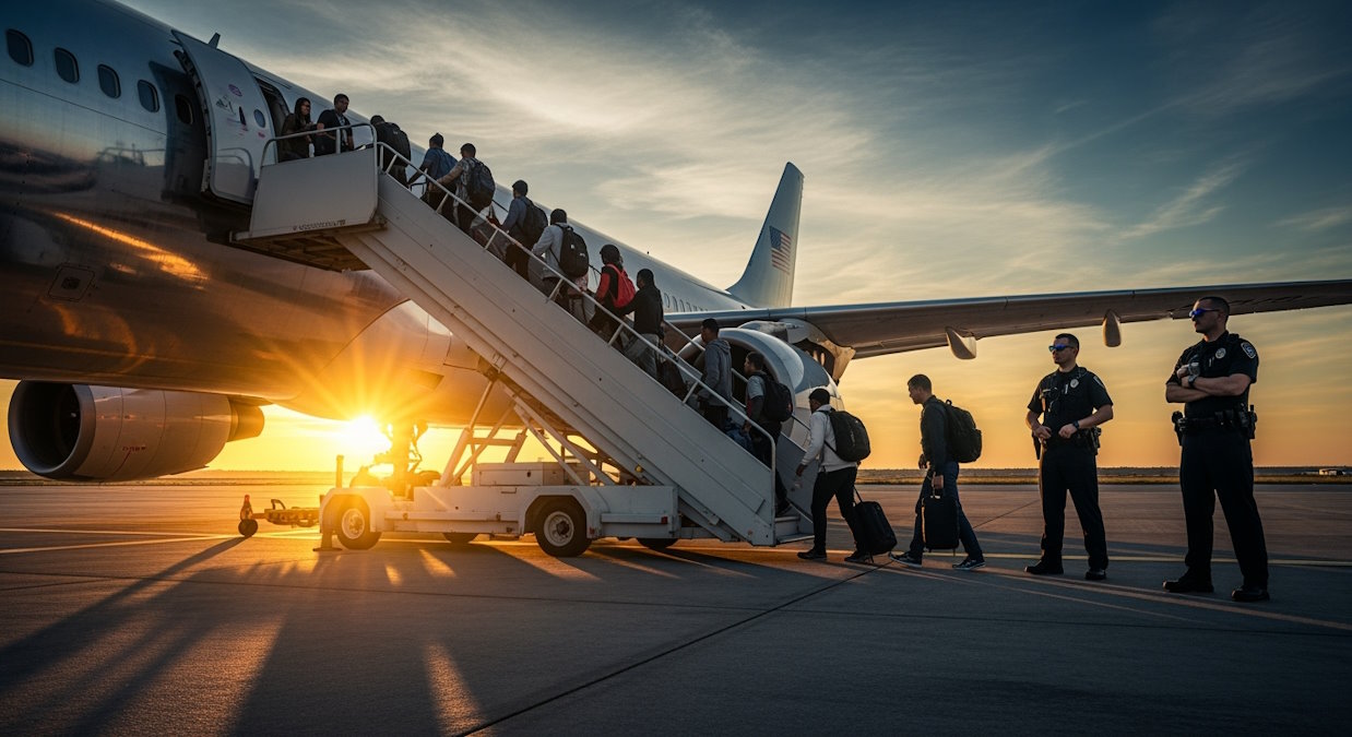 Amerika räumt auf: Mehr als eine halbe Million Illegale rausgeschmissen