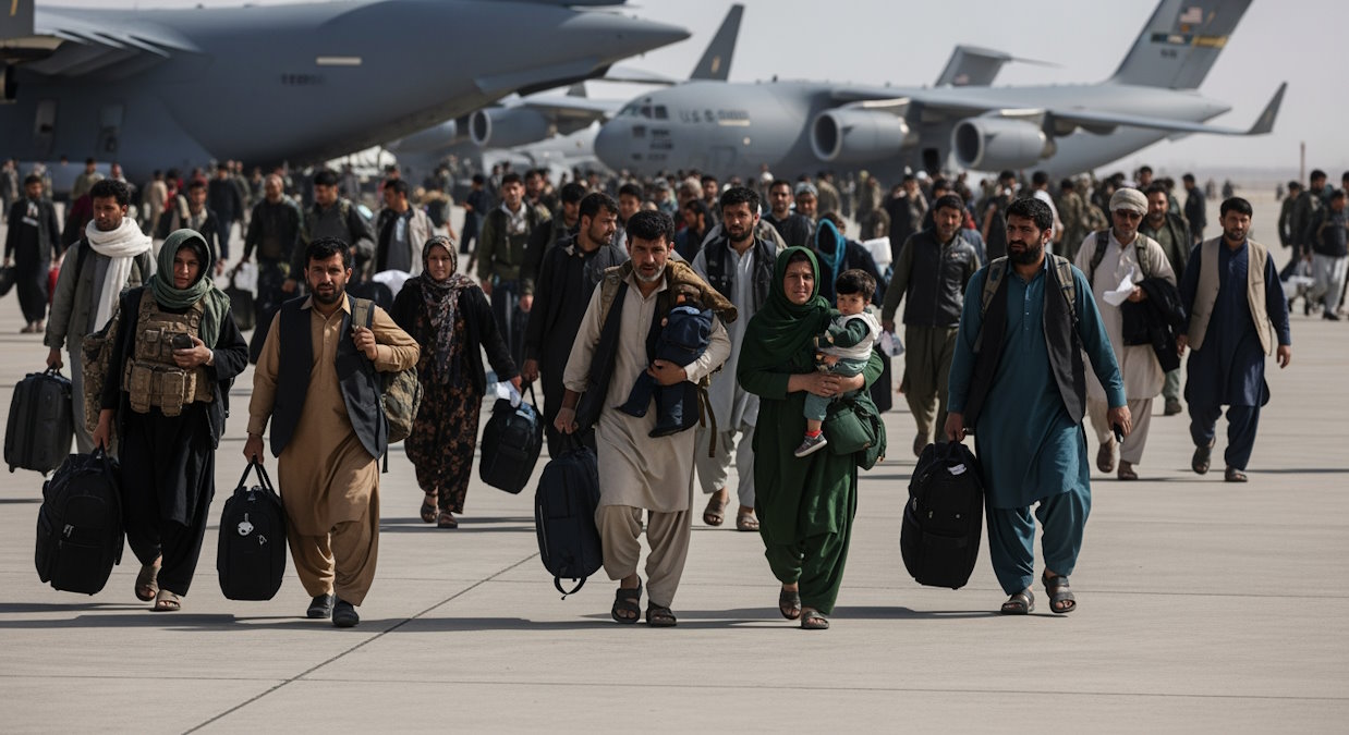 Tausende Afghanen in den USA wegen Sicherheitsbedenken im Visier der Behörden