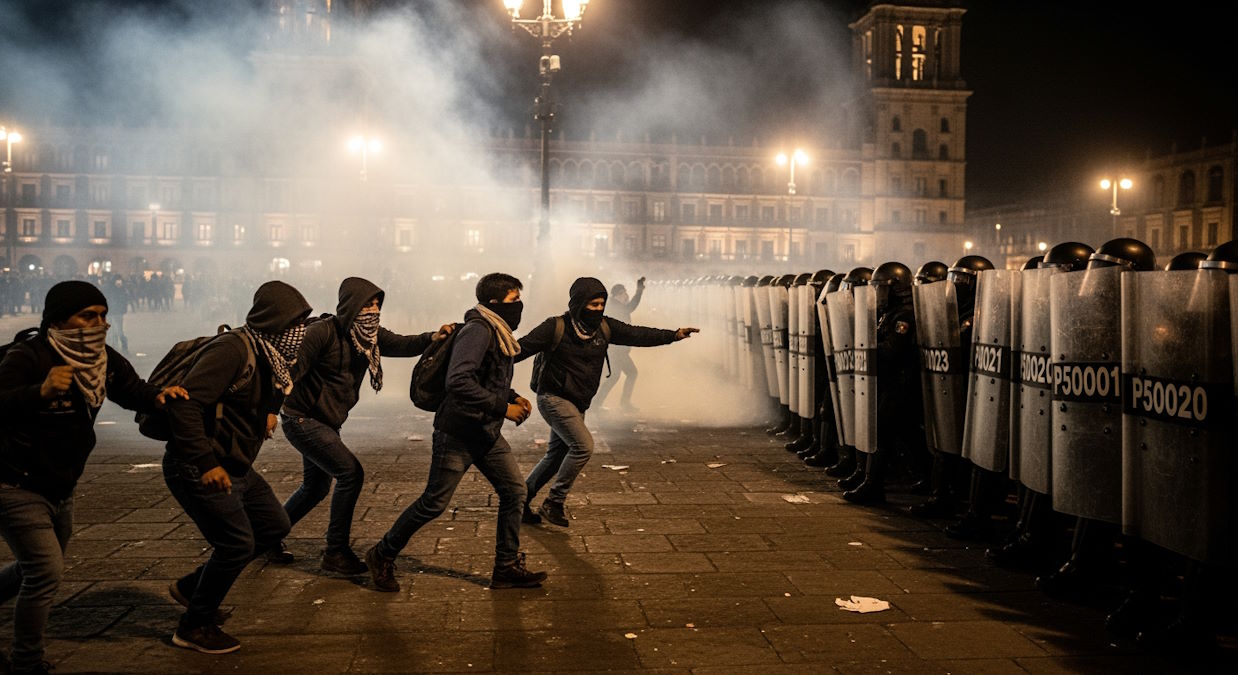 Massenproteste in Mexiko: Sheinbaum zwischen Wut und Kartellmacht