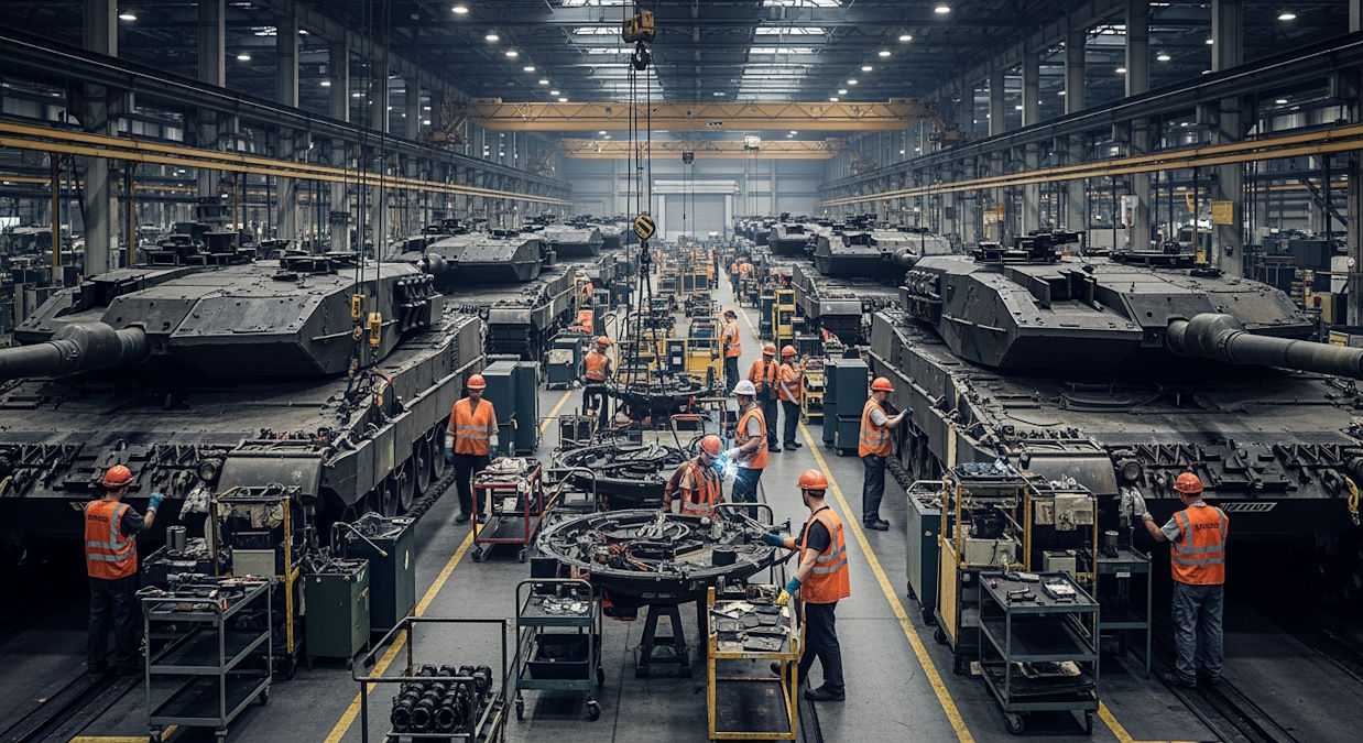 Rheinmetall und das Geschäft mit dem Krieg – Frieden ist schlecht für den Aktienkurs