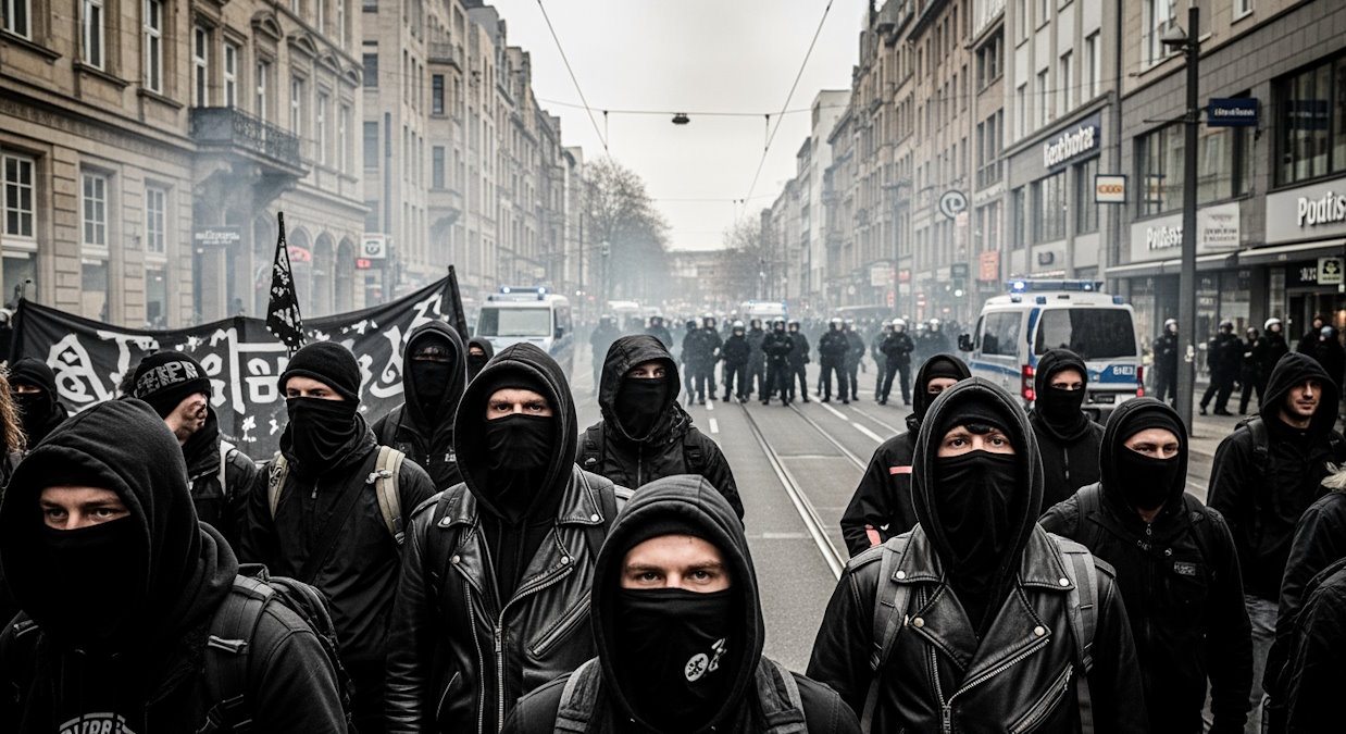 Gewaltbereite Linksextreme überrollen Gießen – AfD-Jugend im Visier