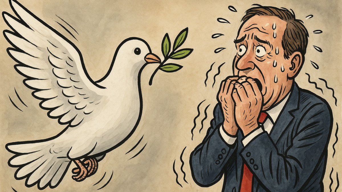 In Europa geht die Friedensangst um