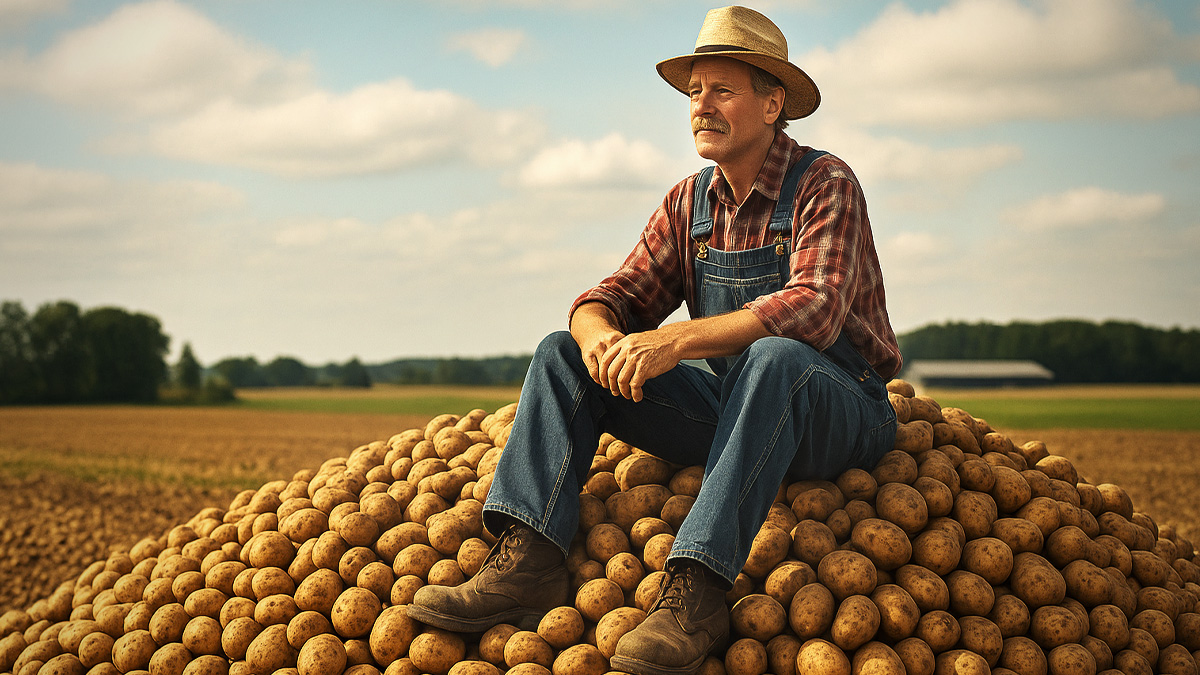 Importe trotz Rekordernte: Heimische Bauern bleiben auf ihren Kartoffeln sitzen