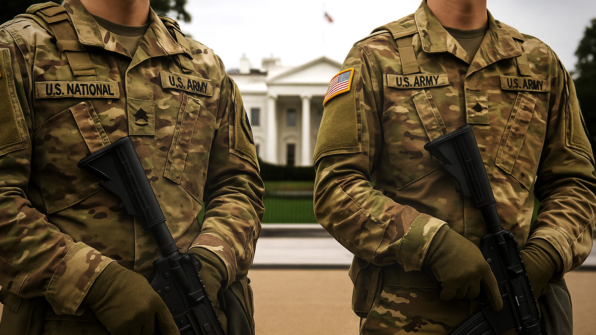 Terror in Washington: Afghane schoss Nationalgardisten am Weißen Haus nieder