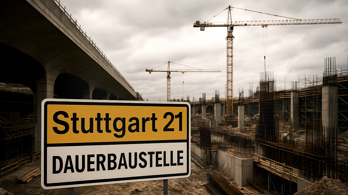 Projekt läuft seit 2010: Stuttgart 21 wird auch 2026 nicht eröffnet